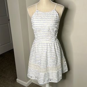 J BY J.O.A.  3-D overlay dress.